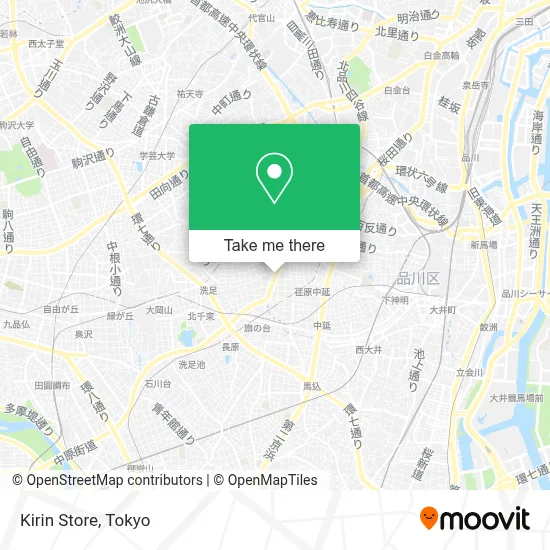 Kirin Store map