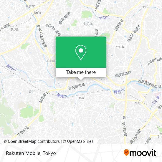 Rakuten Mobile map