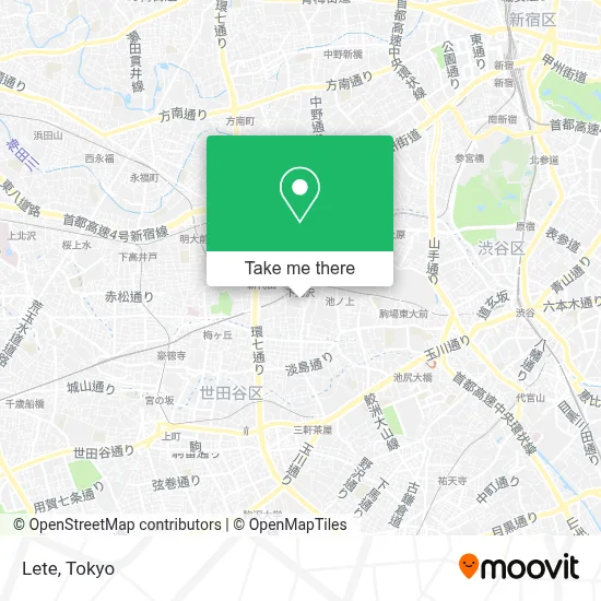 Lete map