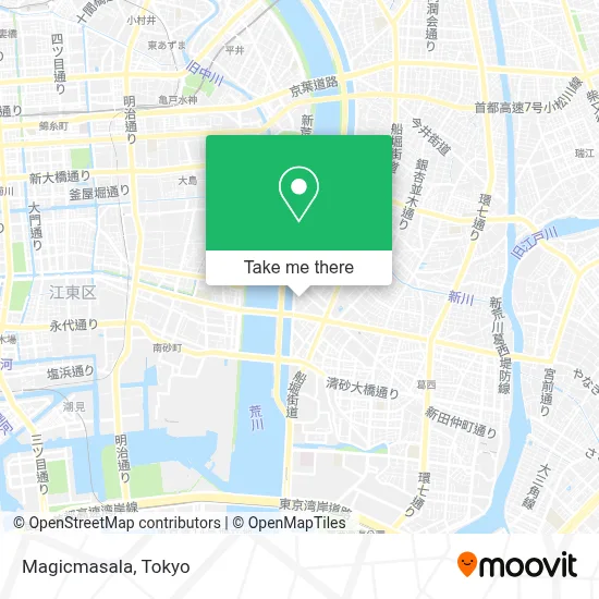 Magicmasala map