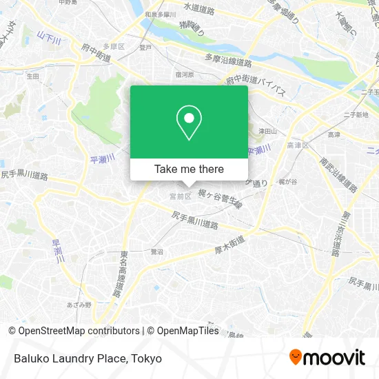 Baluko Laundry Place map