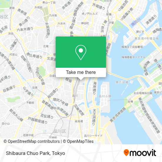 Shibaura Chuo Park map