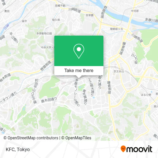 KFC map
