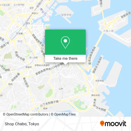 Shop Chabo map