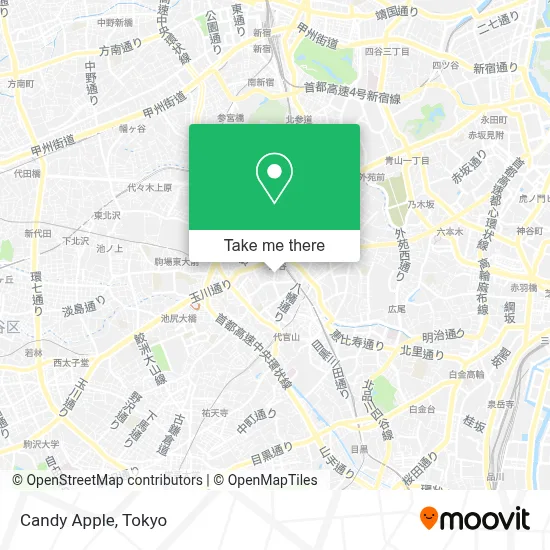Candy Apple map