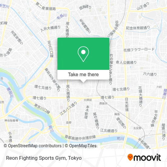 Reon Fighting Sports Gym map