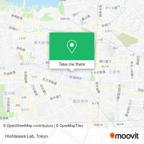 Hishikawa Lab map