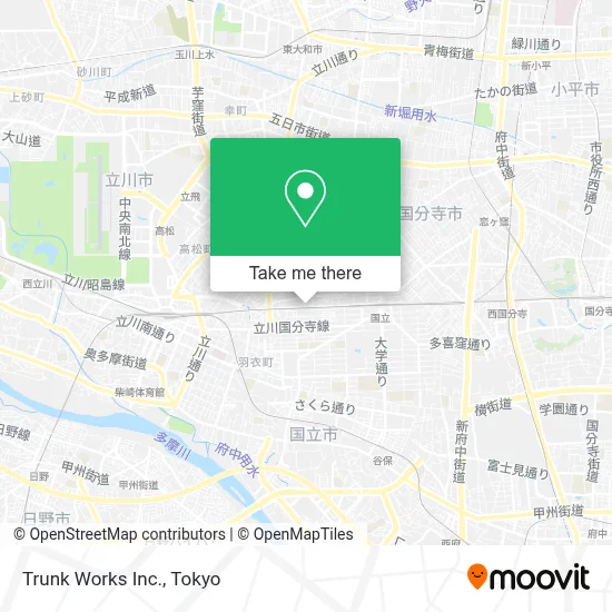 Trunk Works Inc. map
