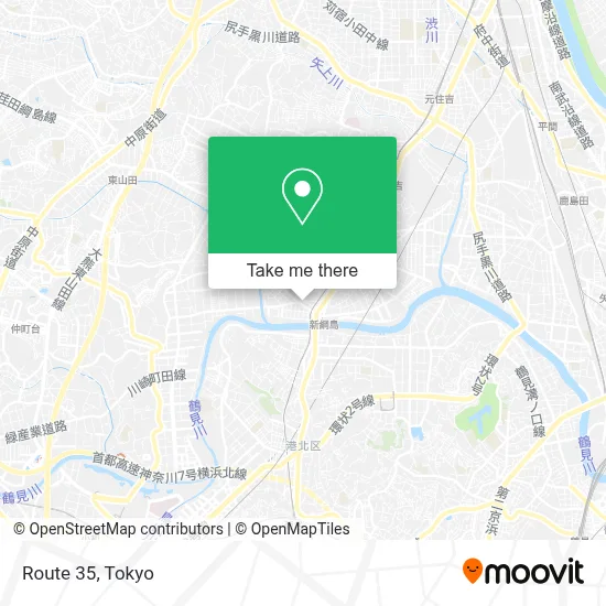 Route 35 map