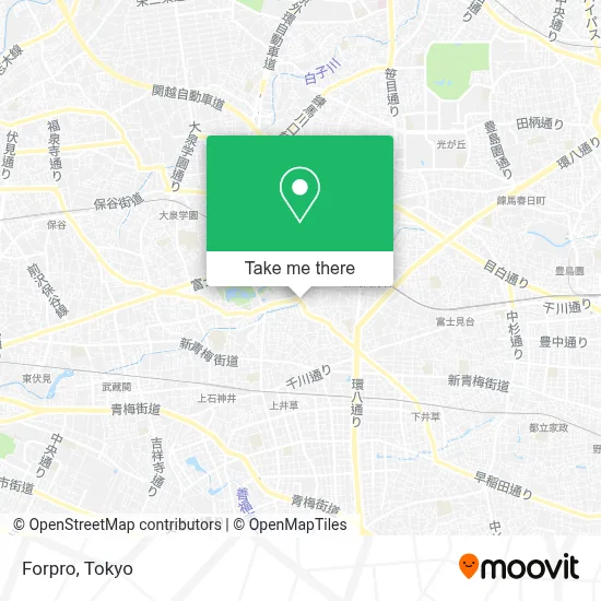 Forpro map