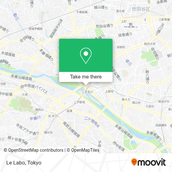 Le Labo map