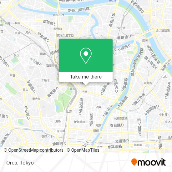 Orca map