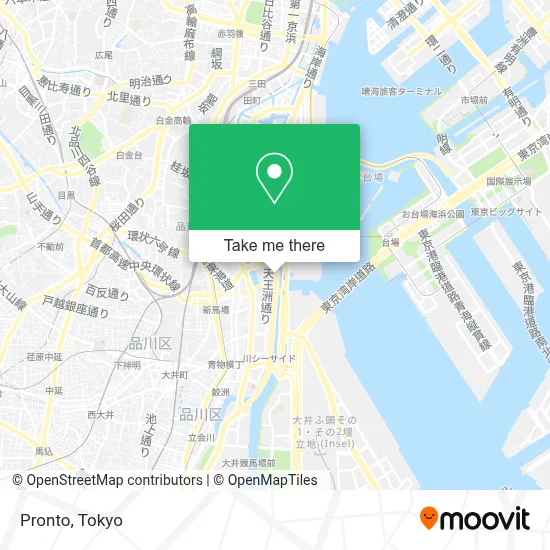 Pronto map