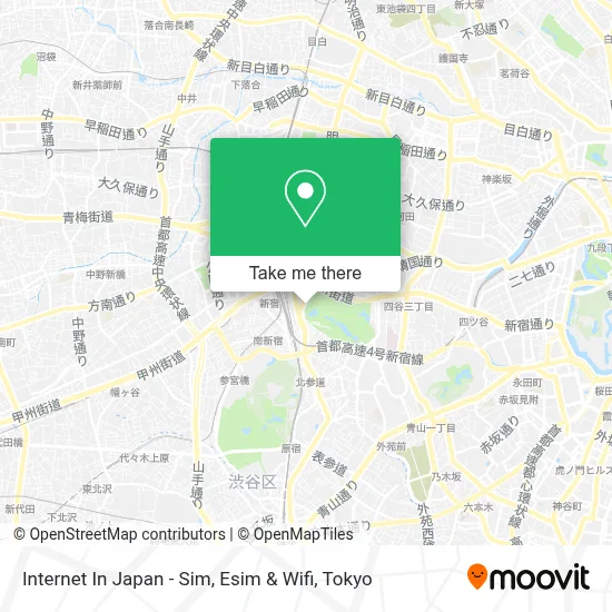 Internet In Japan - Sim, Esim & Wifi map