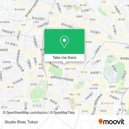 Studio River map
