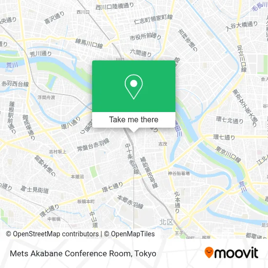 Mets Akabane Conference Room map