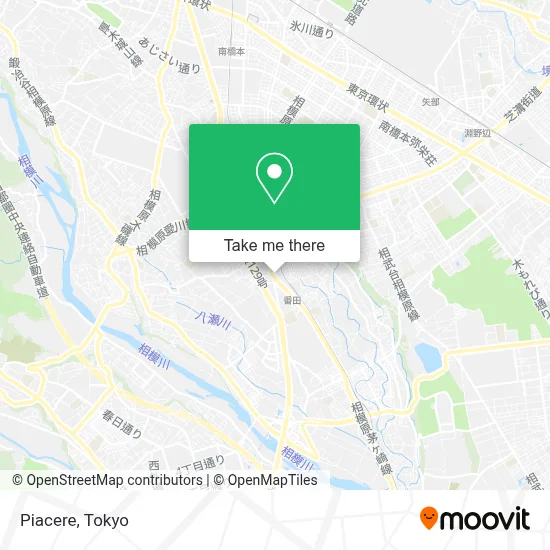 Piacere map