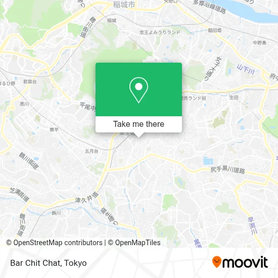 Bar Chit Chat map
