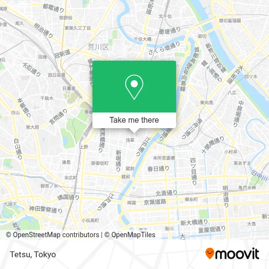 Tetsu map