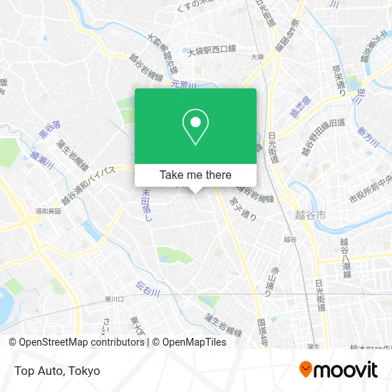 Top Auto map
