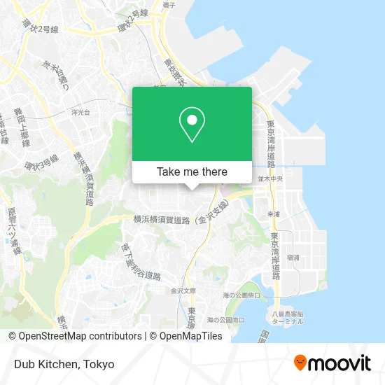 Dub Kitchen map