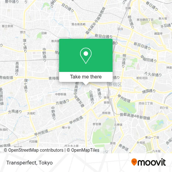 Transperfect map