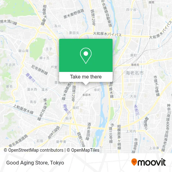 Good Aging Store map