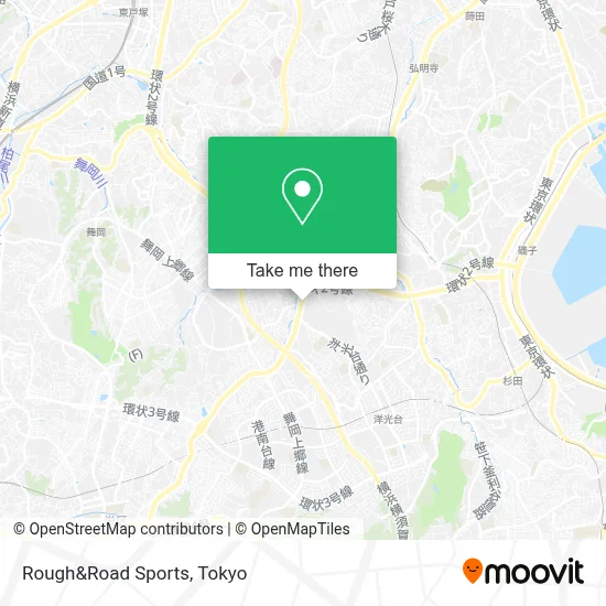 Rough&Road Sports map