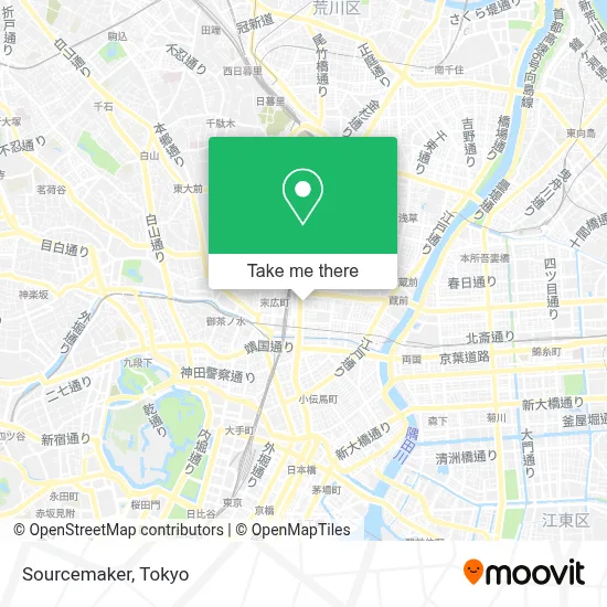 Sourcemaker map