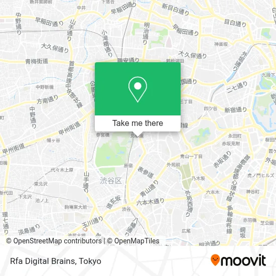 Rfa Digital Brains map
