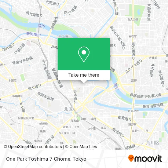 One Park Toshima 7-Chome map