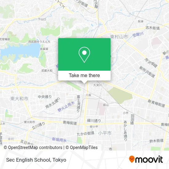 Sec English School map