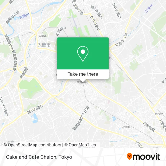 Cake and Cafe Chalon map