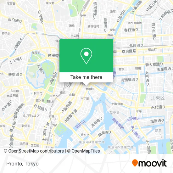 Pronto map