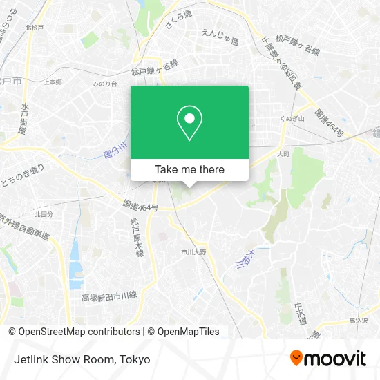 Jetlink Show Room map