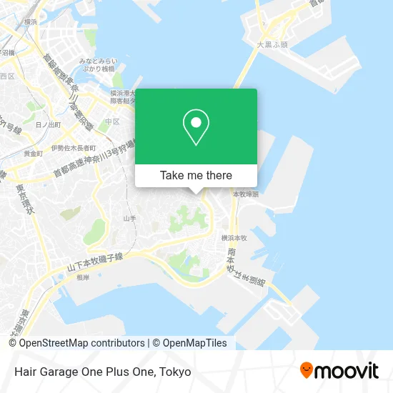 Hair Garage One Plus One map