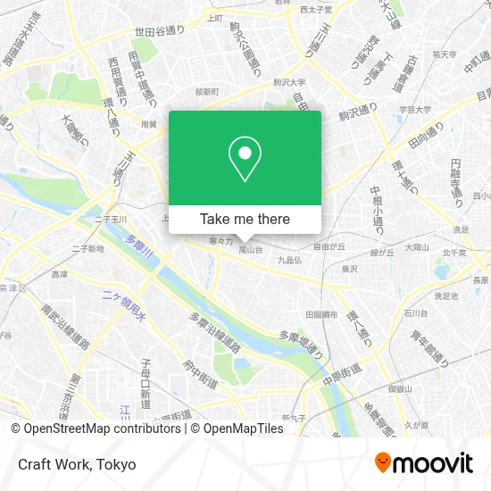 Craft Work map