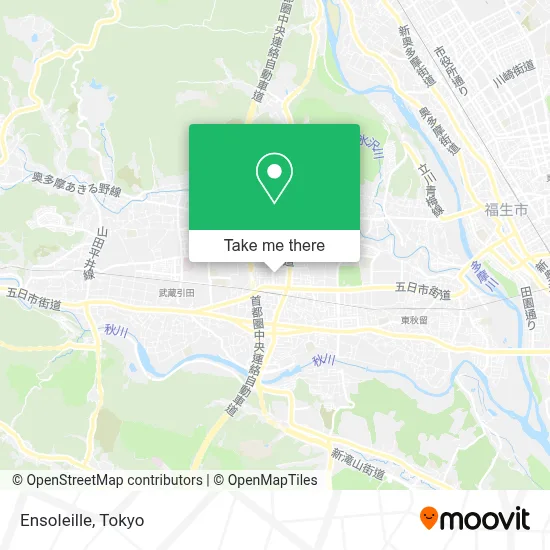 Ensoleille map