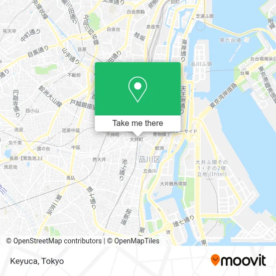 Keyuca map