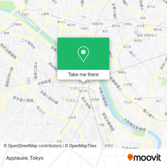 Applause map