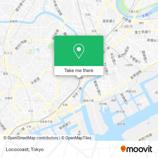 Lococoast map