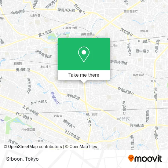 Sfboon map