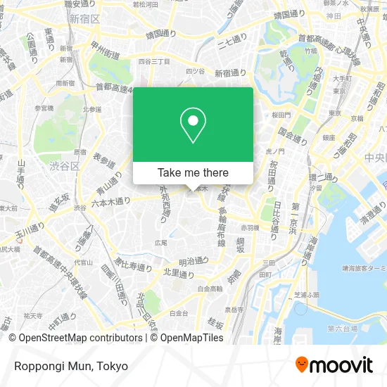 Roppongi Mun map