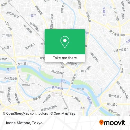 Jaane Matane map