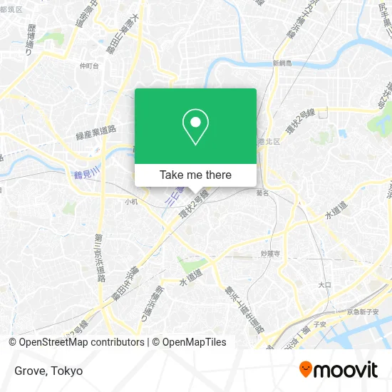 Grove map