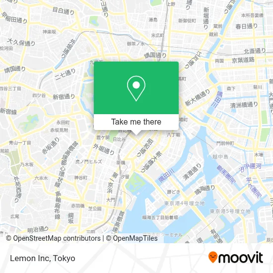 Lemon Inc map