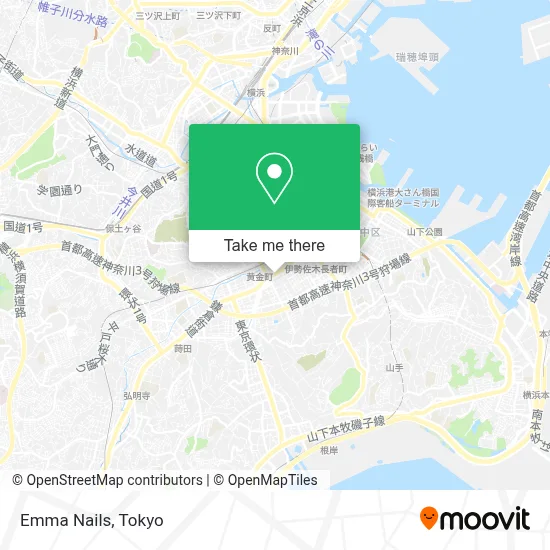 Emma Nails map