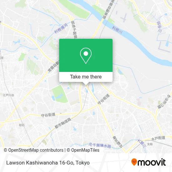 Lawson Kashiwanoha 16-Go map
