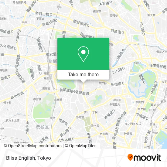 Bliss English map