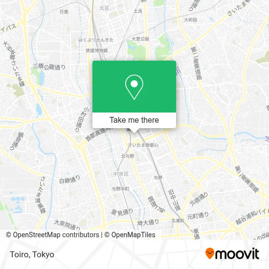 Toiro map